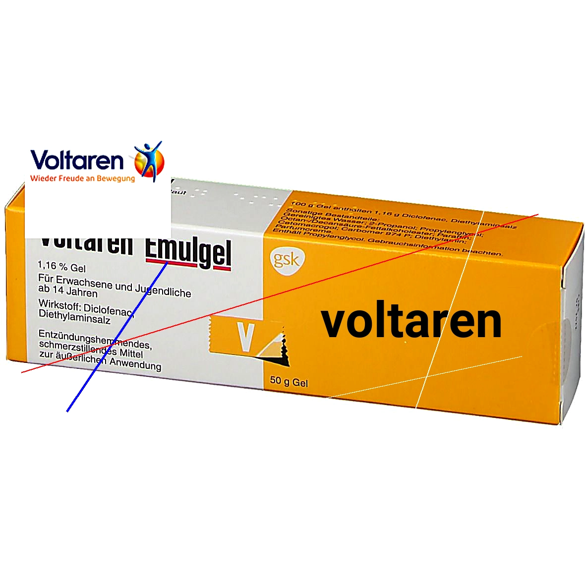 Vente de voltaren